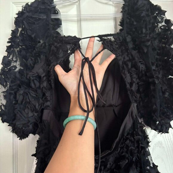 For Love & Lemons Astrid Maxi Dress (Black) - Picture 2 of 6